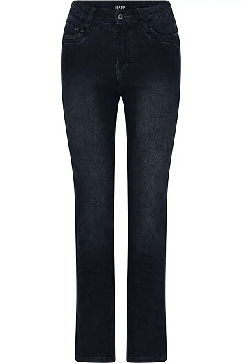 Mapp Jeans - Patti Jones Straight Denim Jeans Dark Blue