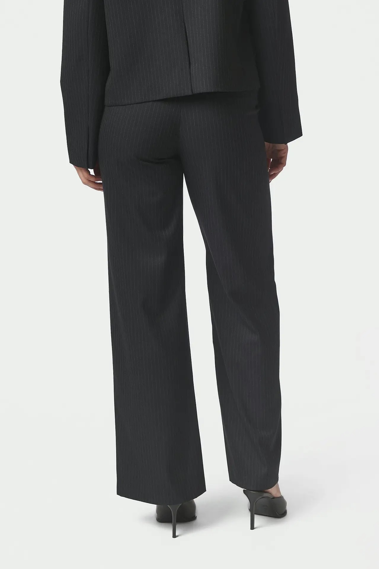 Neo Noir - Nathalie Slim Pinstripe Pants Dark Navy - 2