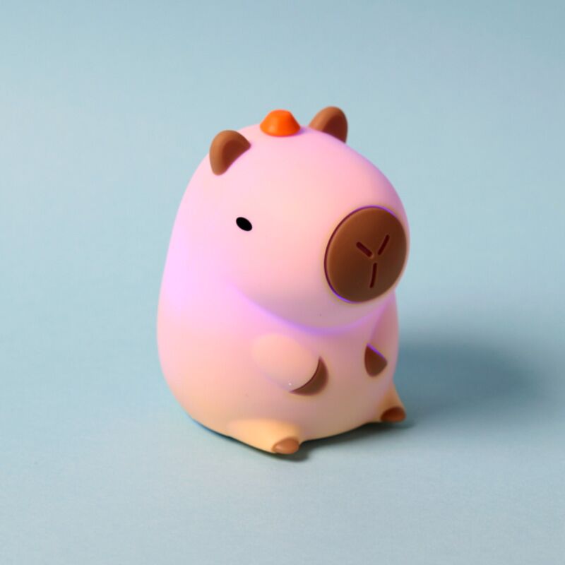 Capybara Color-Changing LED Night Light - 7
