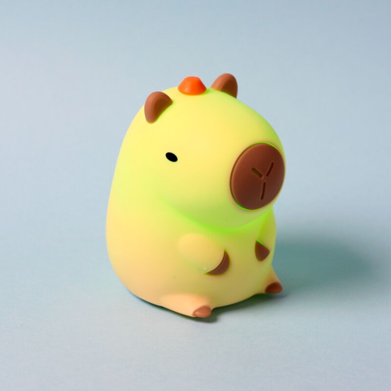 Capybara Color-Changing LED Night Light - 8
