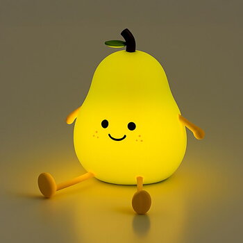 Foodiemals Pear Color-Changing LED Night Light