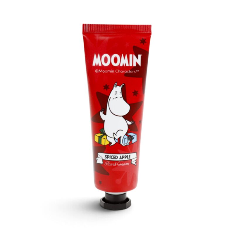 Mumin Jul Återfuktande Handkräm 30 ml - Kryddat Äpple och Mint - 4