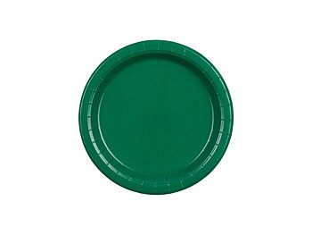 Mörkgröna Papptallrikar – 6-pack