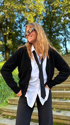 Lumi Tie - black.