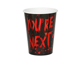 Halloween pappersmuggar You’re Next 250 ml 6-pack