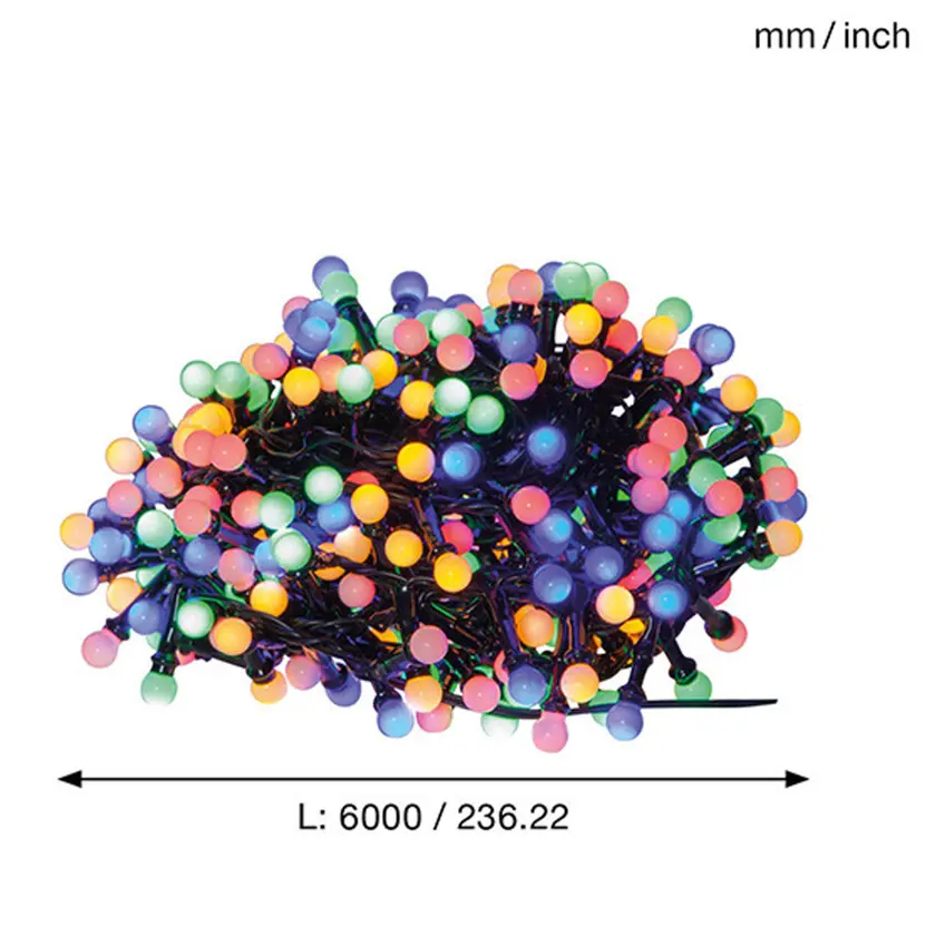 Ljusslinga Berry Multi 6m - 6
