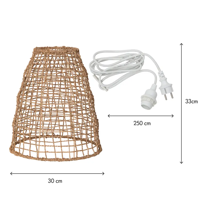 Lampskärm Tove+Sladd 33cm - 5
