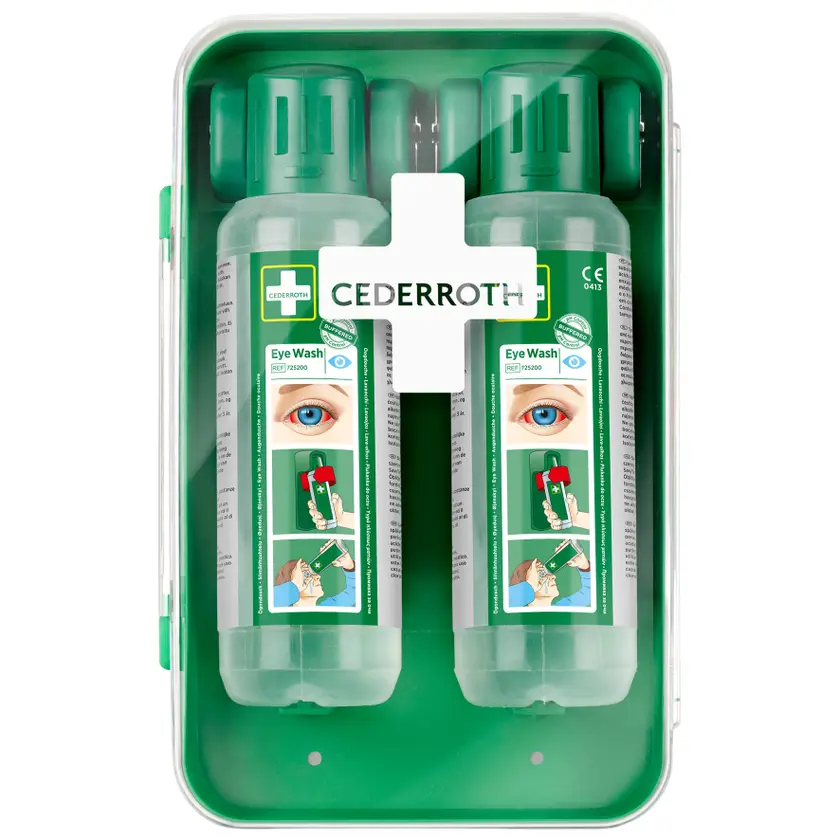 Ögonduschskåp inkl 2x500ml