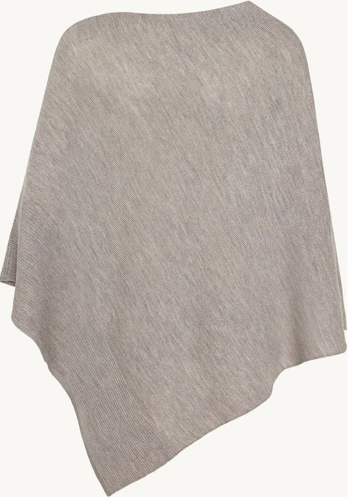 CWPaige Poncho - Fossil Melange - Claire 