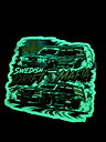 Självlysande klistermärke x Swedish drift mafia