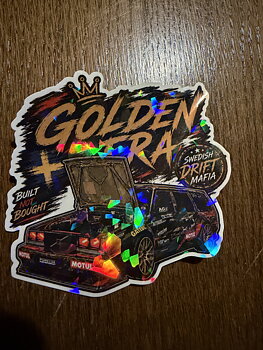 Golden era klistermärken 