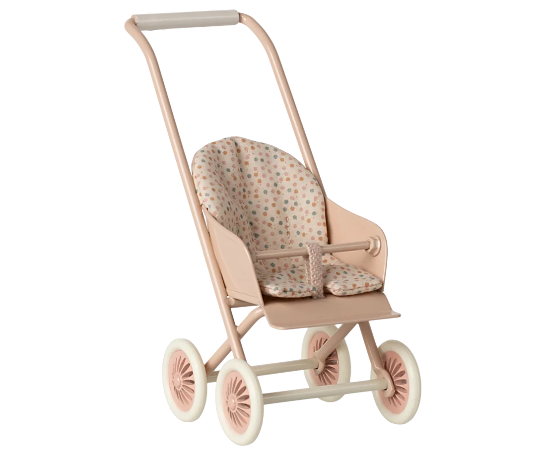Maileg - Barnvagn, Micro - Puder