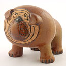 Lisa Larson (Kennel 1972) Breathtaking Bulldog Midi 17/14 cm (2)