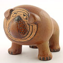 リサラーソン KENNEL(ケンネル)シリーズ  ブルドッグ  Bulldog Midi   1972年 17/14 cm (2)