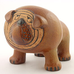 Lisa Larson (Kennel 1972) Breathtaking Bulldog Midi 17/14 cm (2)