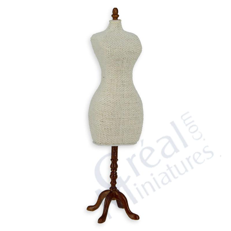 Mannequin with mahogany legs