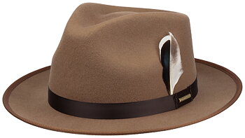 Stenbrick fedora från Stetson, säljs på Hospitalsgatan 16