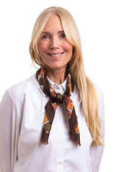 Mönstrad vävd cashmerescarfi 100% cashmere bruna toner  65 x 65cm säljs på Hospitalsgatan