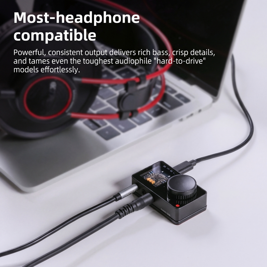 SMSL NANO ONE Gaming USB DAC & Amp Pro Esport - 11