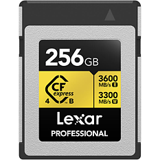 Lexar CFexpress Pro Gold CFexpress 4.0 R3600/W3300 256GB