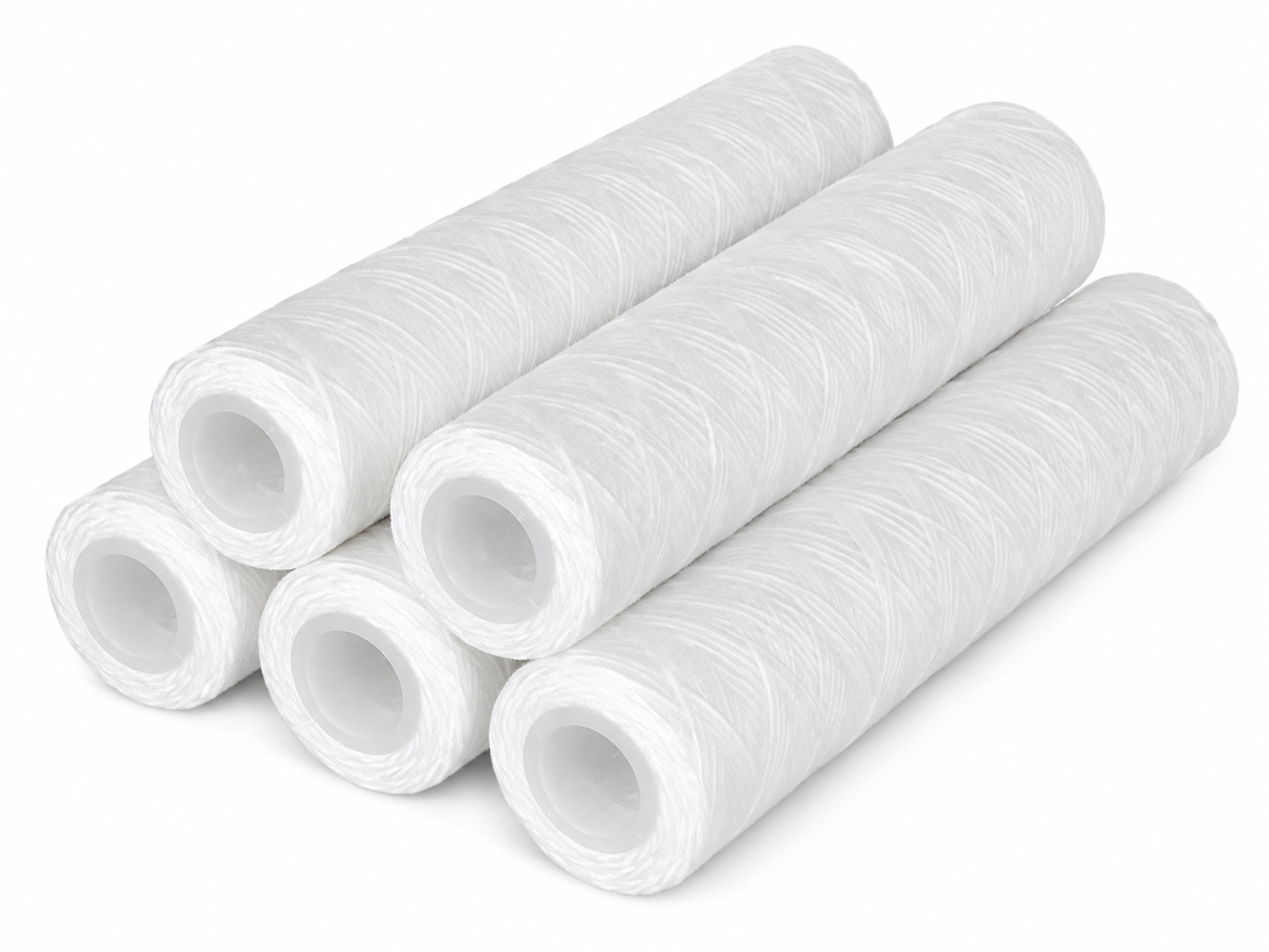 PP Stringfilterpatron 10" 10 mikron - 5 pack-