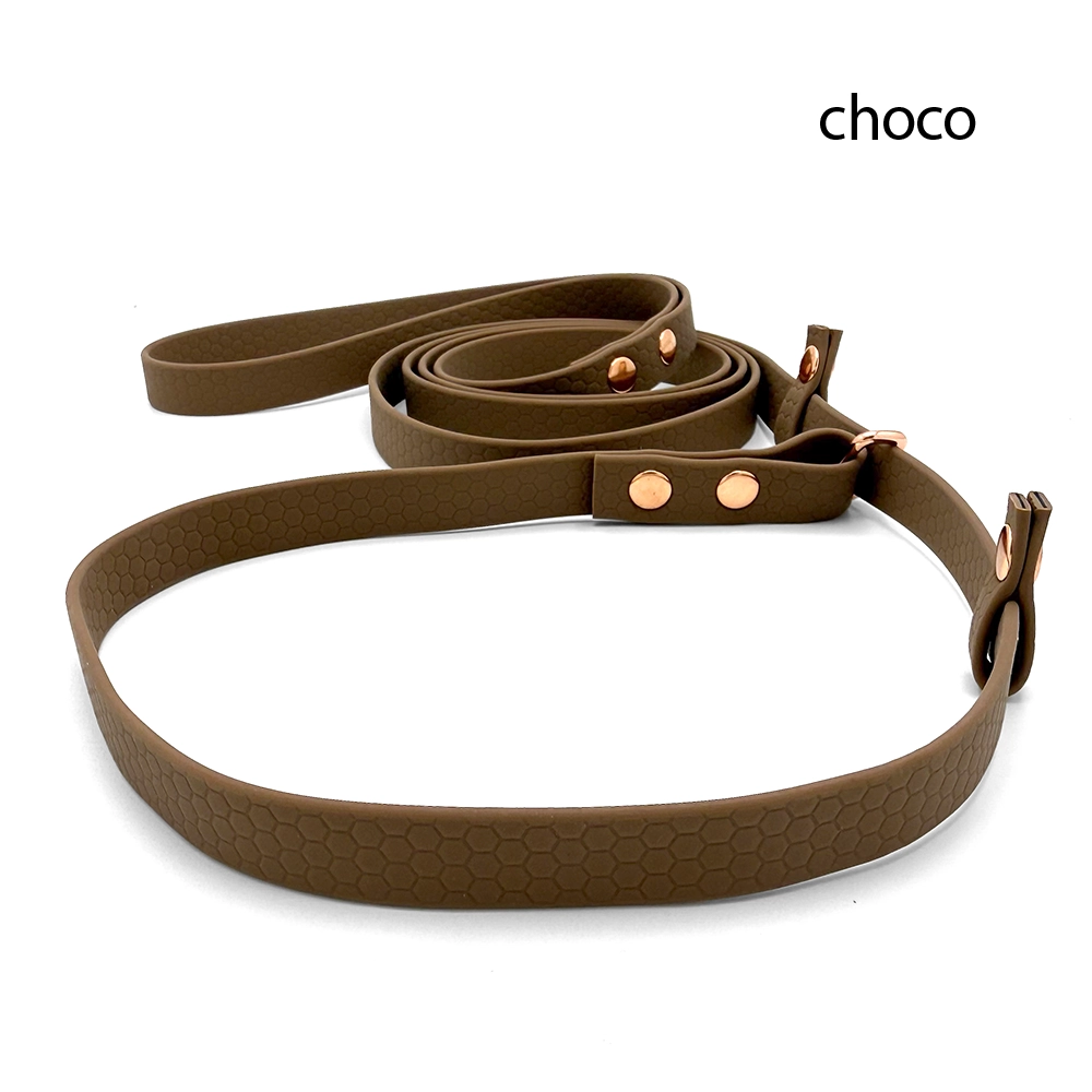 Hundkoppel med inbyggt halsband