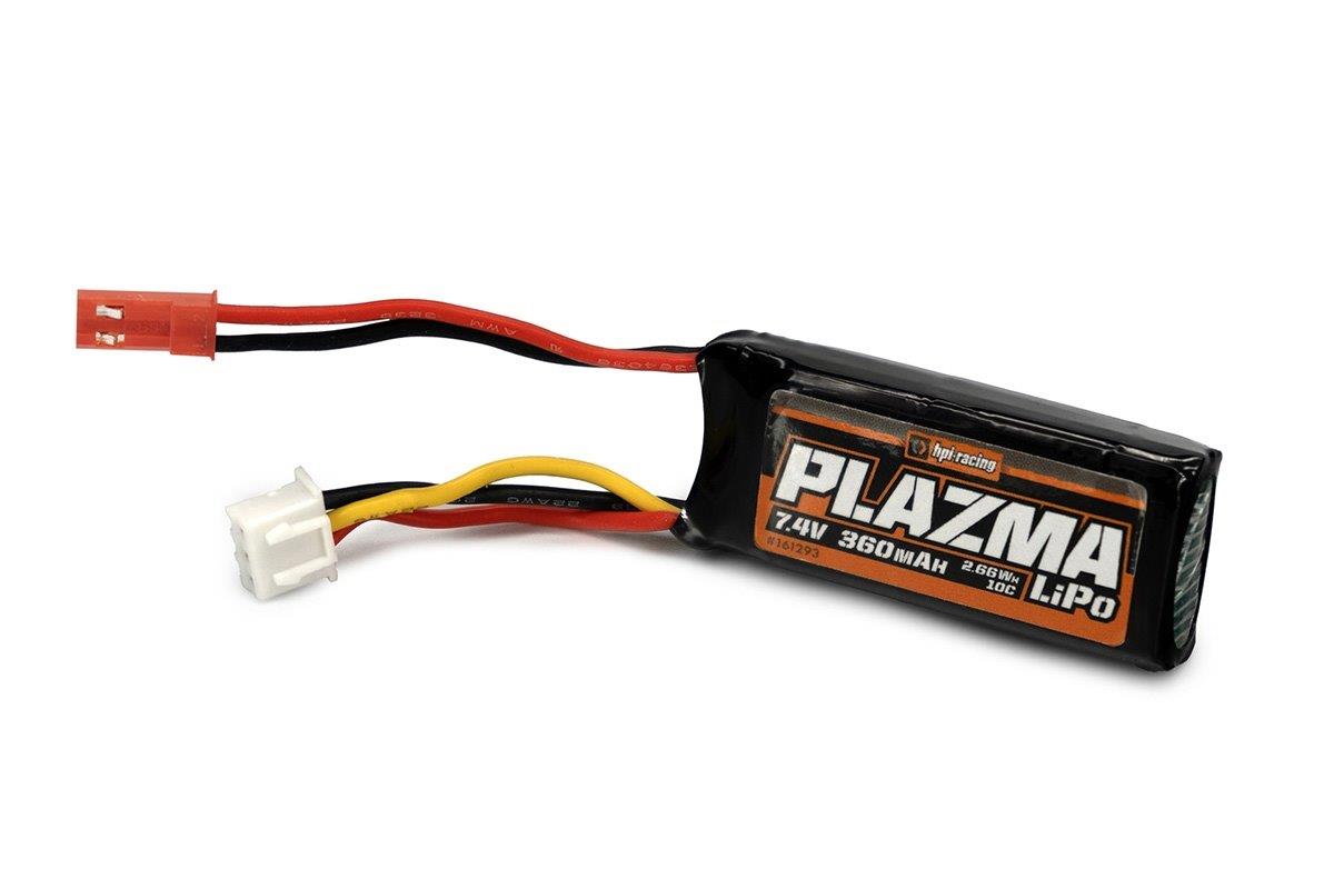 HPI Plazma 7.4V 360mAh 10C LiPo Battery Pack
