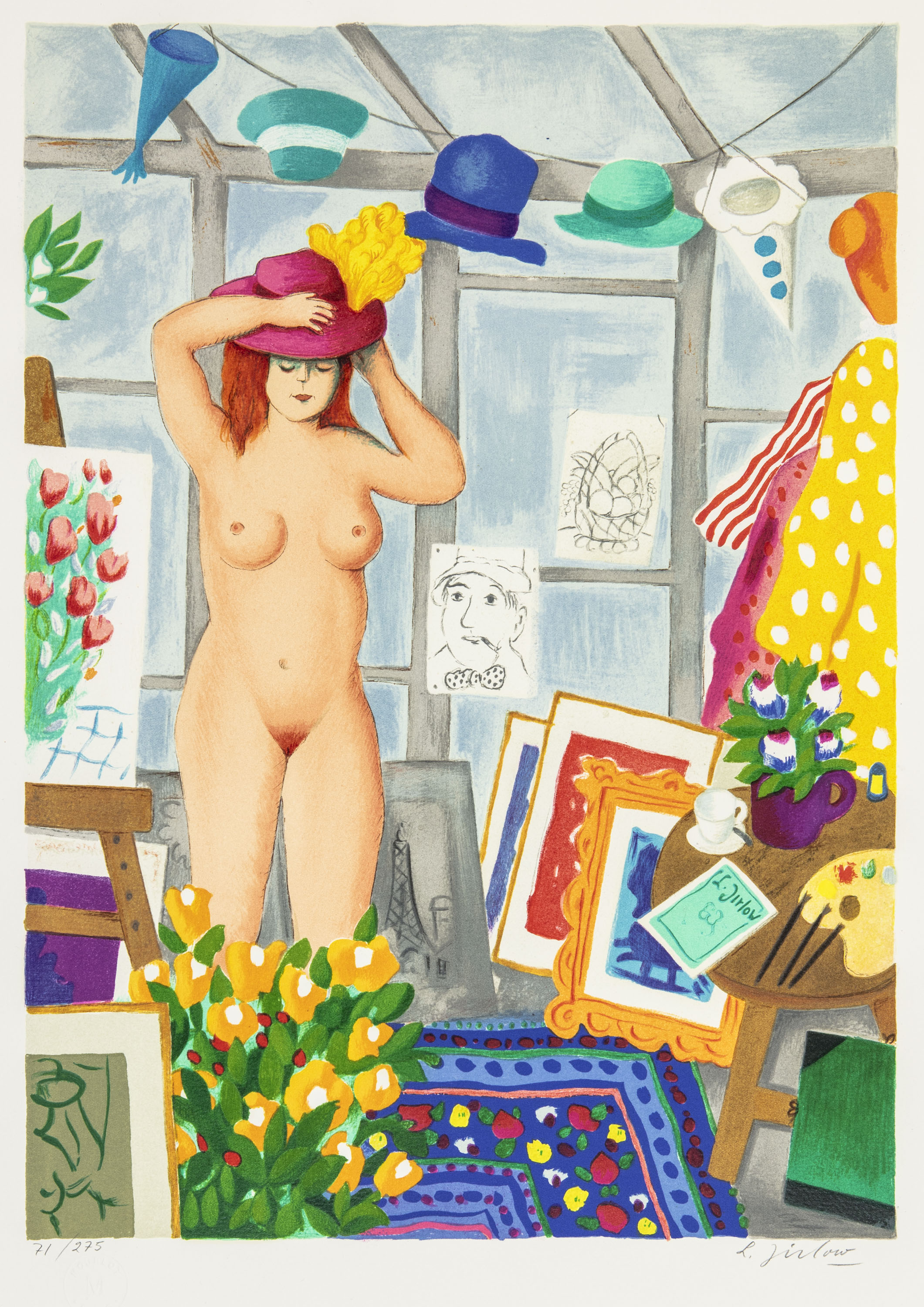 Le Modèle dans l'Atelier (Modellen i ateljén) - 2