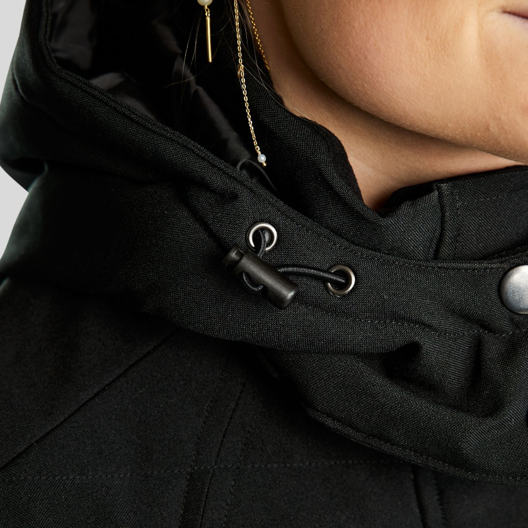 MONTAR DICTE LONG JACKET - BLACK - 9
