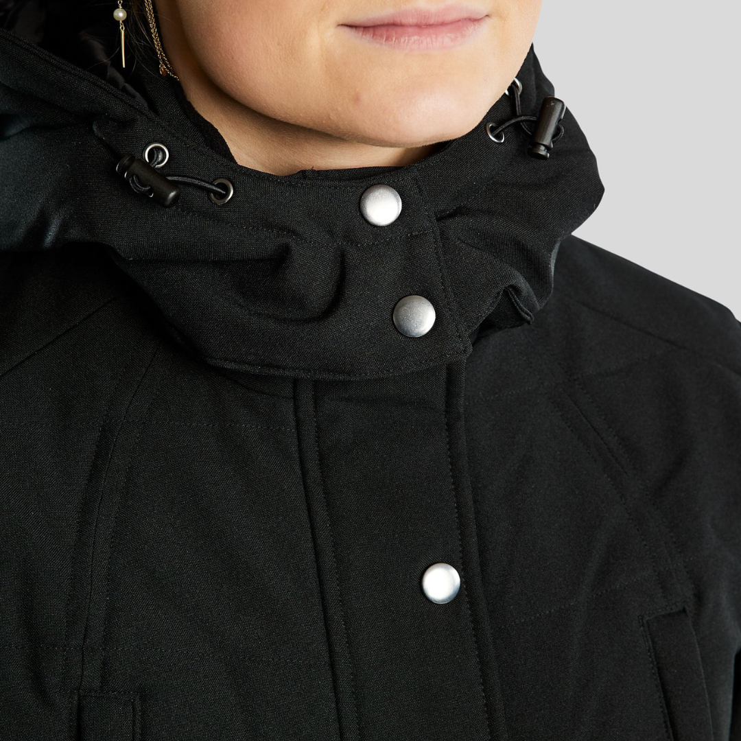 MONTAR DICTE LONG JACKET - BLACK - 3