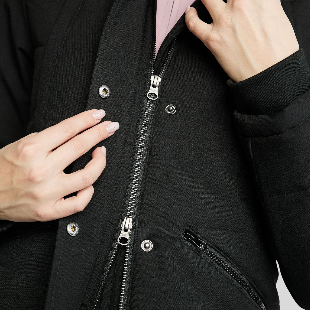 MONTAR DICTE LONG JACKET - BLACK - 6