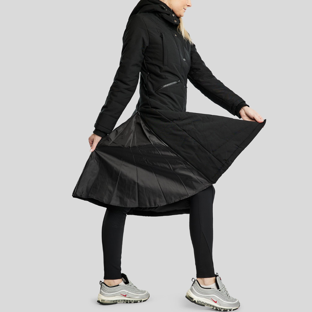 MONTAR DICTE LONG JACKET - BLACK - 12