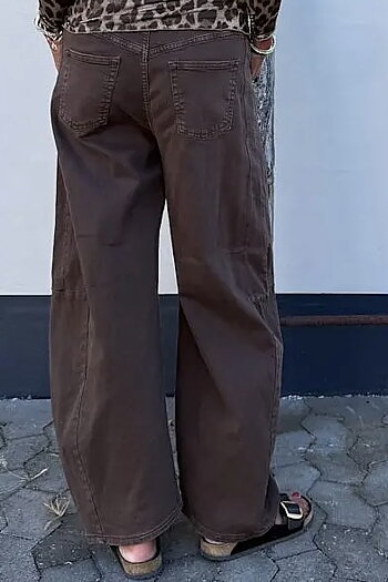 Cabana Living - Jude Barrel Jeans Fango