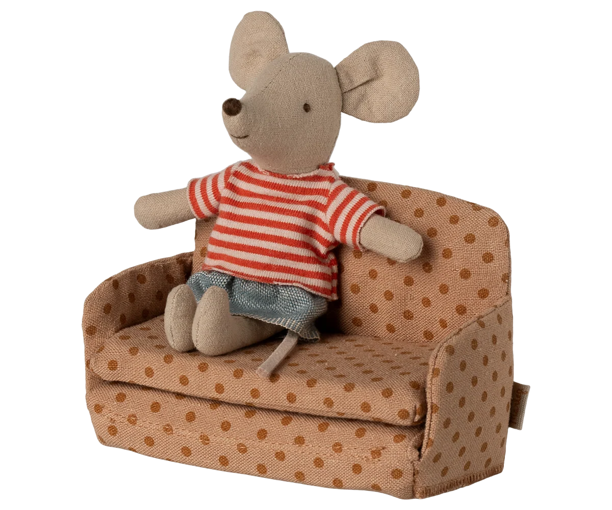 Maileg - Bäddsoffa - Prickar - 5