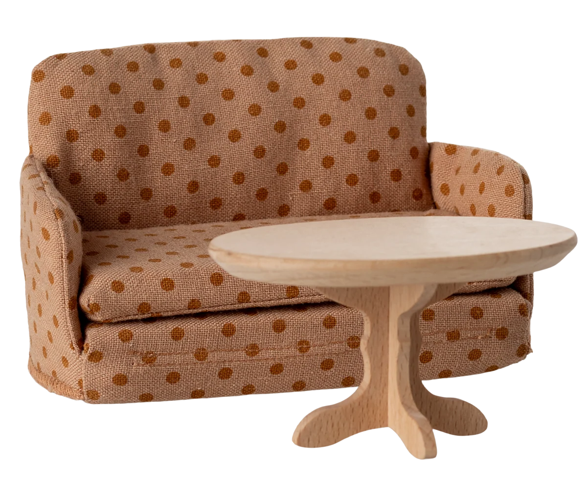Maileg - Bäddsoffa - Prickar - 3