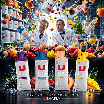 Umara U Gel (30 g Carbs) - Fruit Salad - Mix of 4 Different Flavors