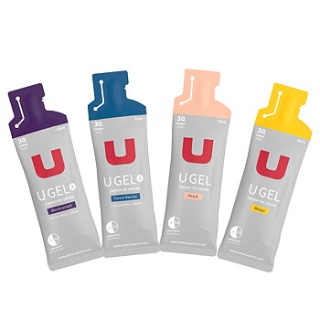 Umara U Gel (30 g Carbs) - Fruit Salad - Mix of 4 Different Flavors