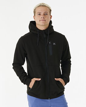 Rip Curl Departed Anti Series Fleece Hoodie Black