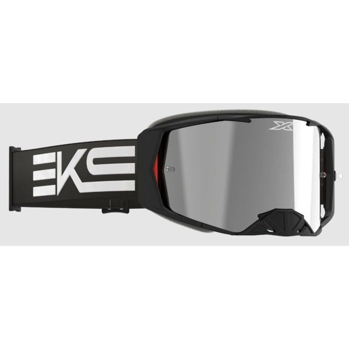 EKS Lucid Goggle, Black, Silver Mirror Lens