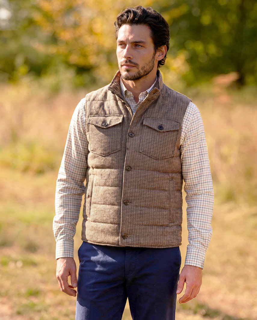 Wellington - Miltown Vest - Brown
