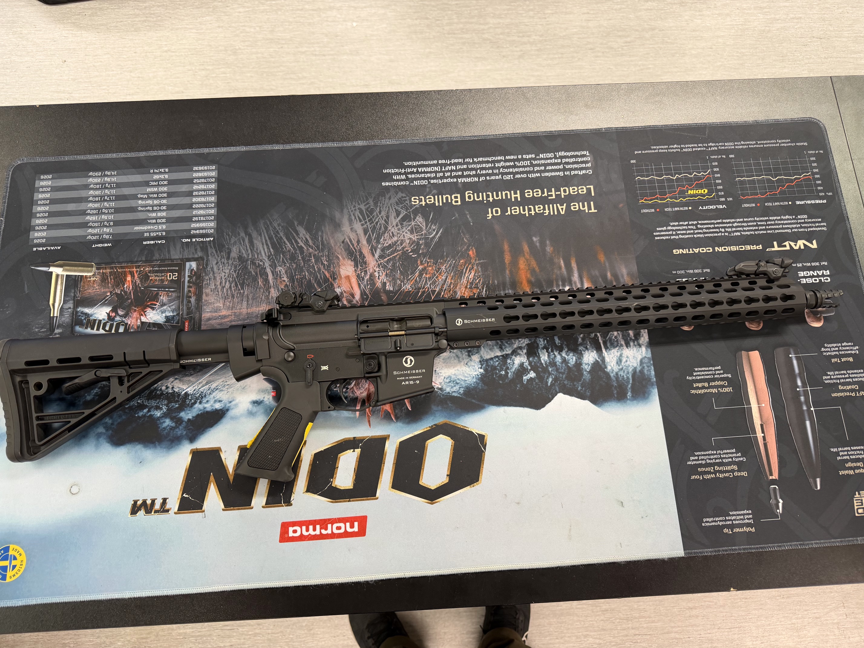 Schmeisser AR15-9 16,1" 9x19 (BEGAGNAD 12 000kr)