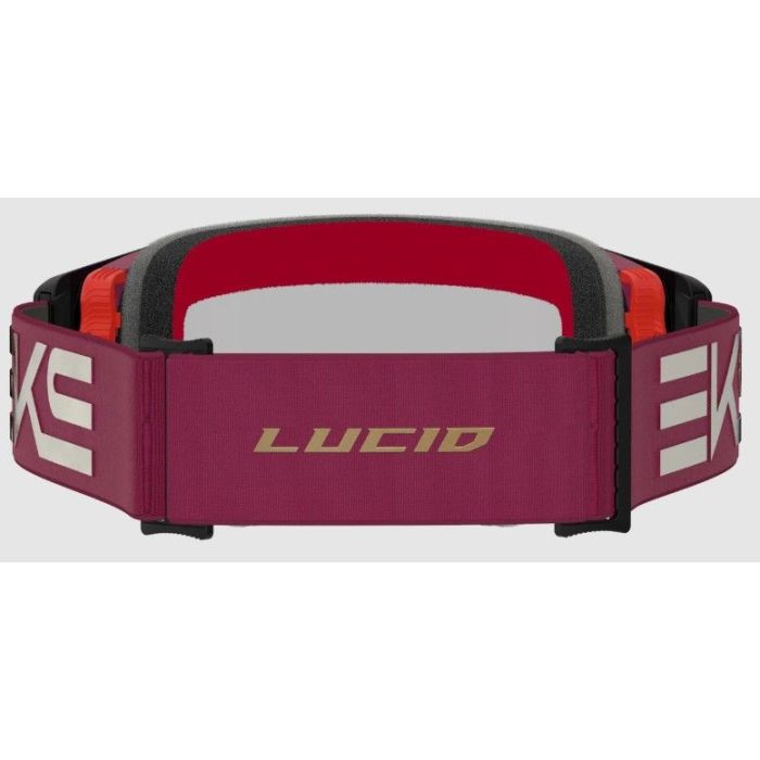 EKS Lucid Goggle, Maroon, Gold Mirror Lens - 3