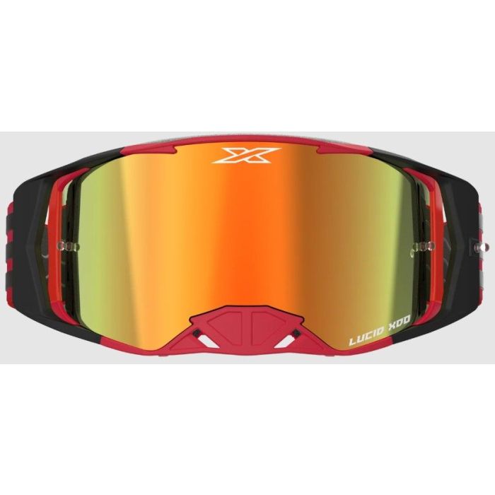 EKS Lucid Goggle, Red/Black, Red Mirror Lens - 2