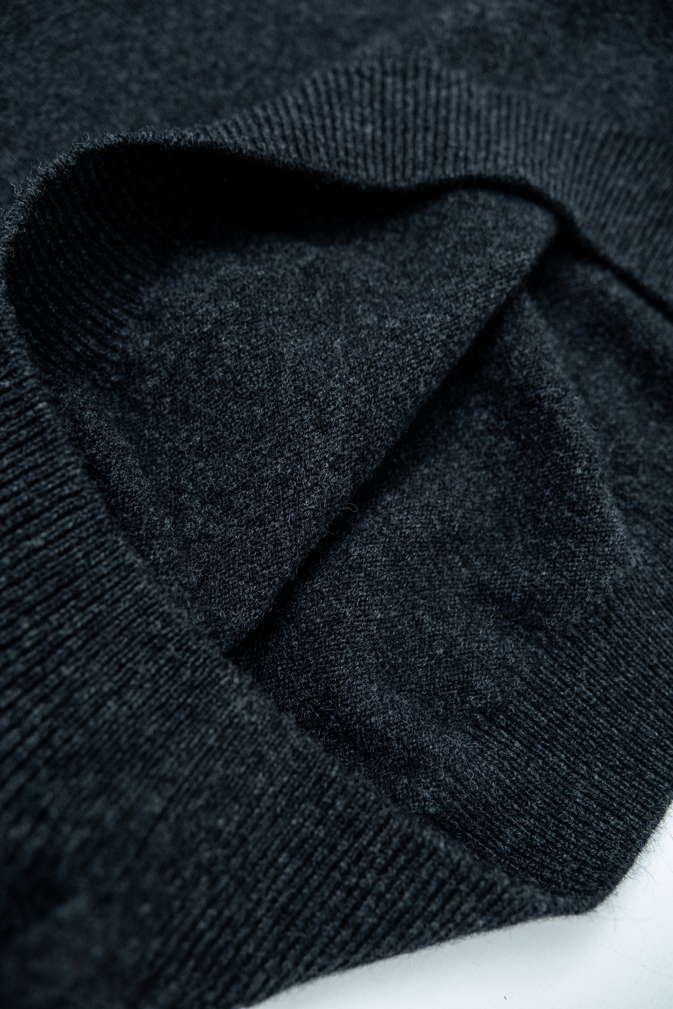 Nitto Knitwear - Armen Round Neck Jumper Charcoal - 6