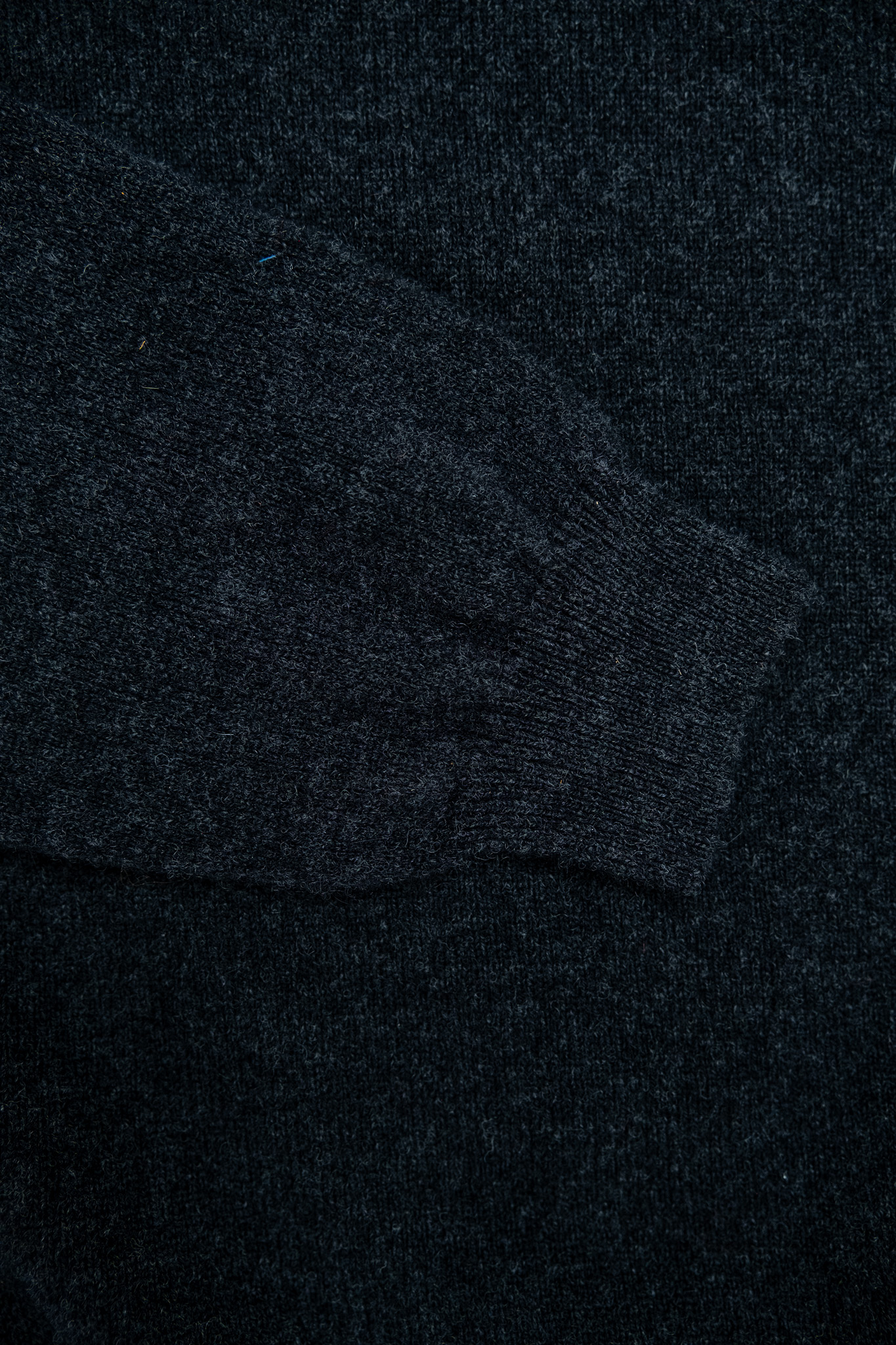 Nitto Knitwear - Armen Round Neck Jumper Charcoal - 5