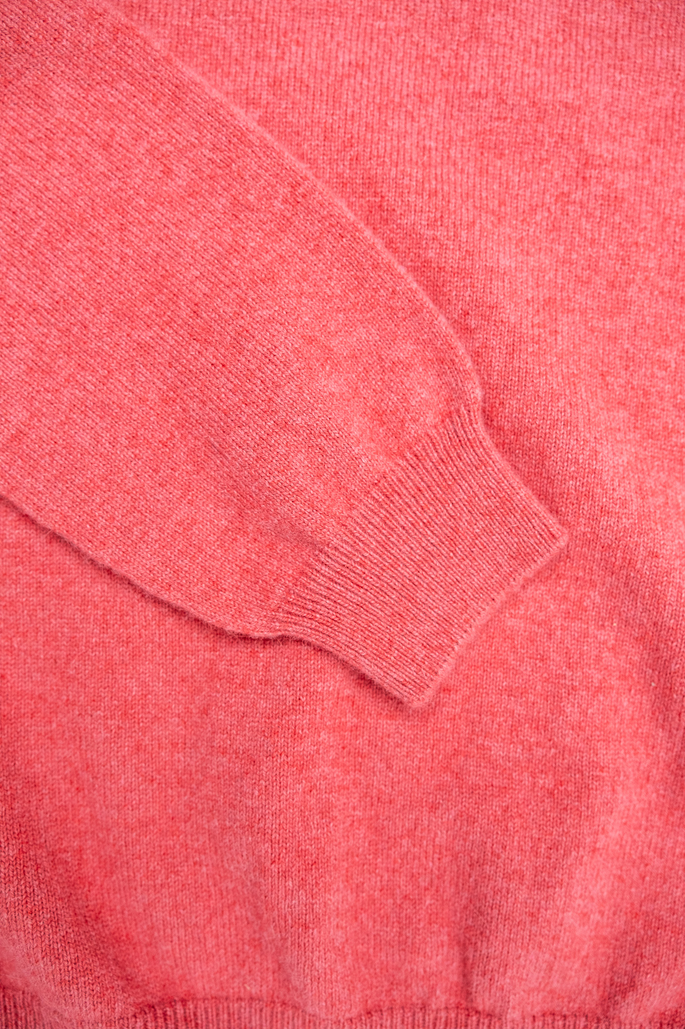 Nitto Knitwear - Armen Round Neck Jumper Pink Lipstick - 5