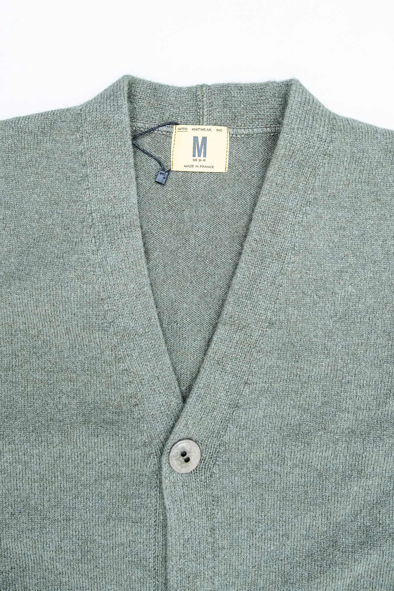 Nitto Knitwear - Armen Cardigan Green Thicket - 3