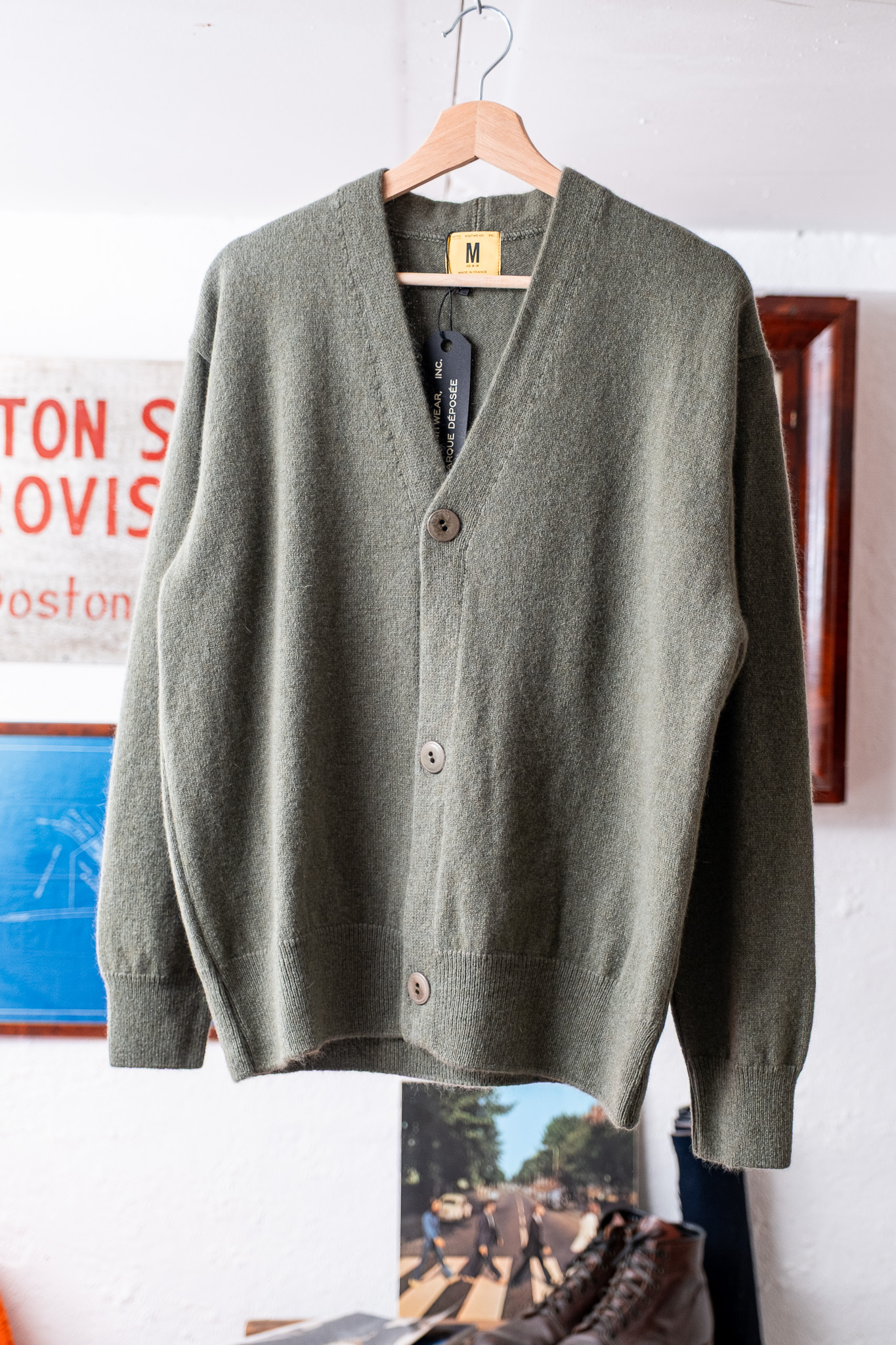 Nitto Knitwear - Armen Cardigan Green Thicket