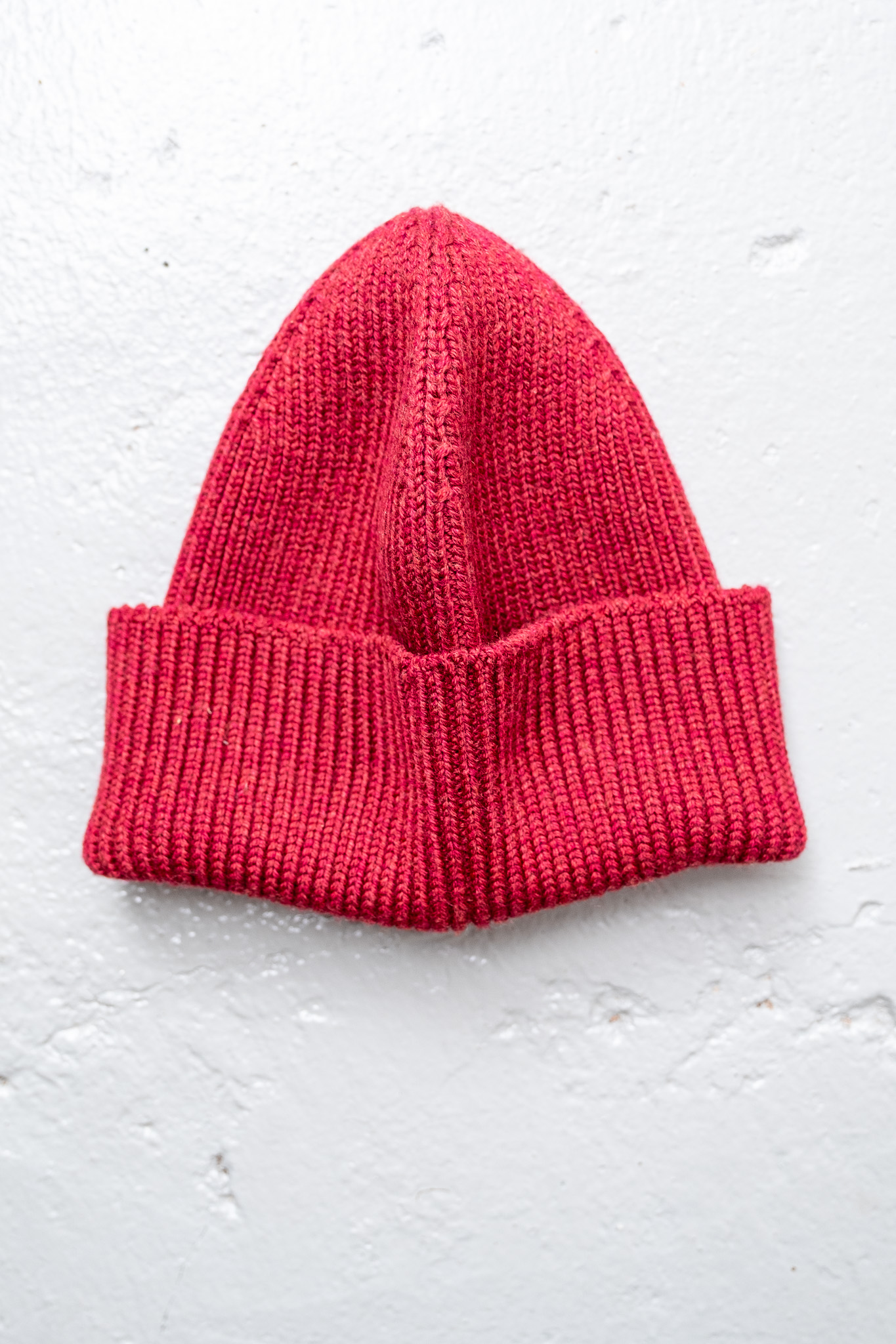Nitto Knitwear - Ara Beanie Heather Red - 3