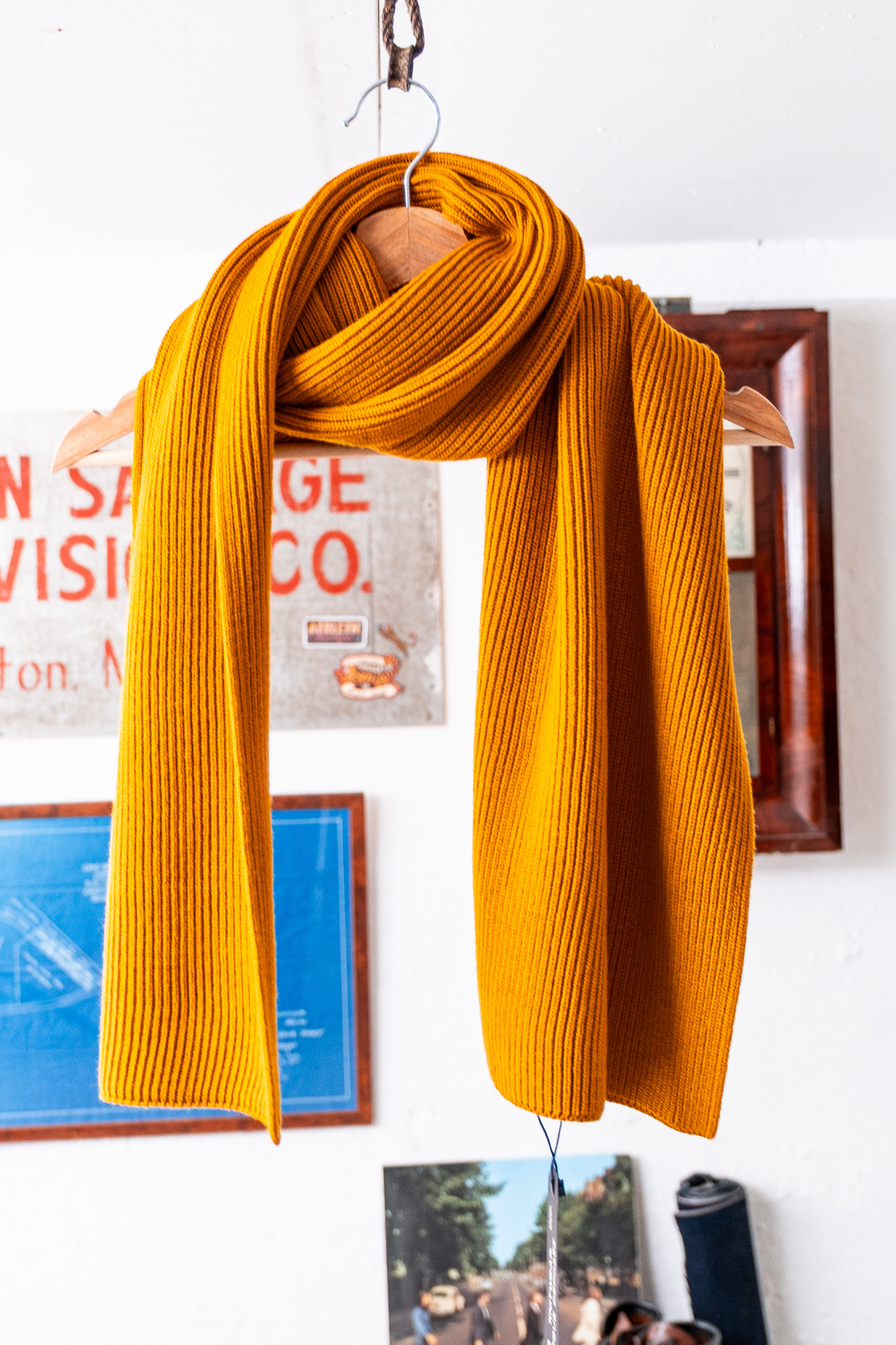 Nitto Knitwear - Loris Scarf Ochre